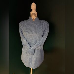 Vintage Cornflower Blue Sweater